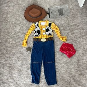 Kids Toy Story Woody Costume Size Small (4-6)